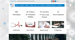 Desktop Screenshot of pharmedlimited.com